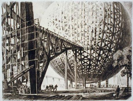 Hugh Ferris – Dibujos arquitectónicos Hugh Ferris – Dibujos arquitectónicos