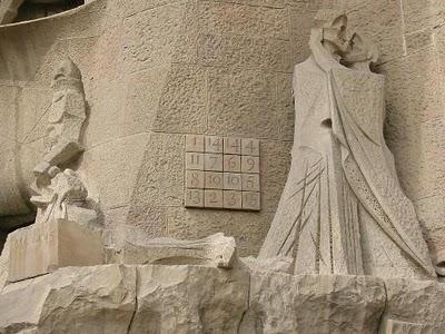 El cuadrado mágico de la Sagrada Familia