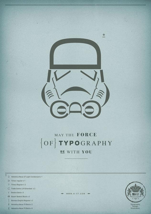 Que la fuerza de la tipografía te acompañe