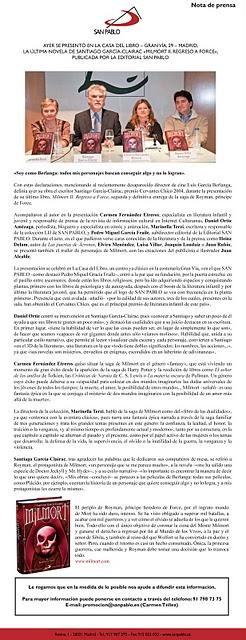 Novedades de Noviembre (III)