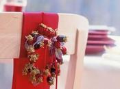Decoración rojo para navidad