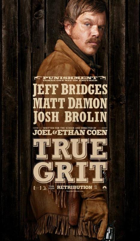 ‘True Grit’ – Primer cartel y pósters de los protagonistas