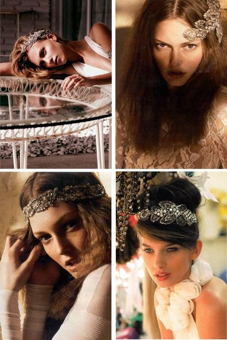 Tocados en pedrería