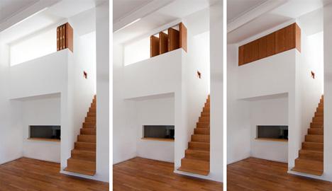 Dormitorio en entreplanta.