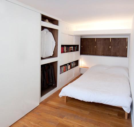 Dormitorio en entreplanta.