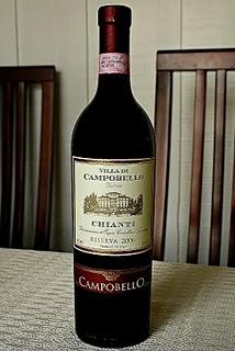 Villa Di Campobello, Chianti, Riserva 2006