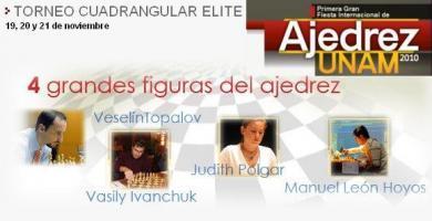 Judith Polgar a la final del Cuadrangular Elite Ajedrez Unam 2010 Judith Polgar a la final del Cuadrangular Elite Ajedrez Unam 2010