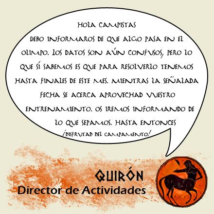 Entrenamiento con Quirón