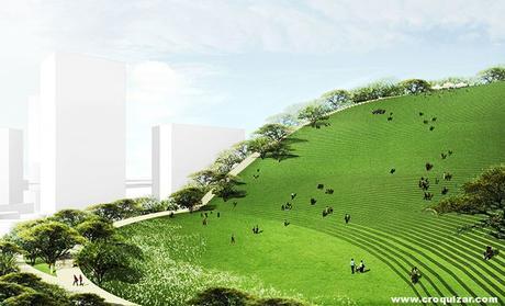 Nuevo plan paisajístico para la GIFT City de Topotek 1 NOT-074-Topotek 1, plan paisajístico de GIFT City-5