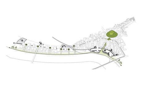 Nuevo plan paisajístico para la GIFT City de Topotek 1 NOT-074-Topotek 1, plan paisajístico de GIFT City-10