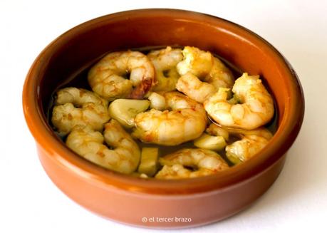 Gambas al ajillo