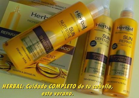 Herbal: Cuidado completo del cabello en verano (Haul, info, review)