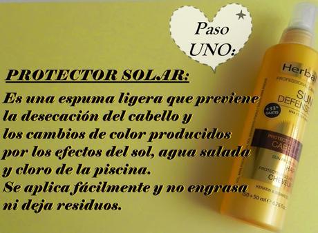 Herbal: Cuidado completo del cabello en verano (Haul, info, review)