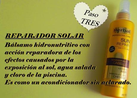 Herbal: Cuidado completo del cabello en verano (Haul, info, review)