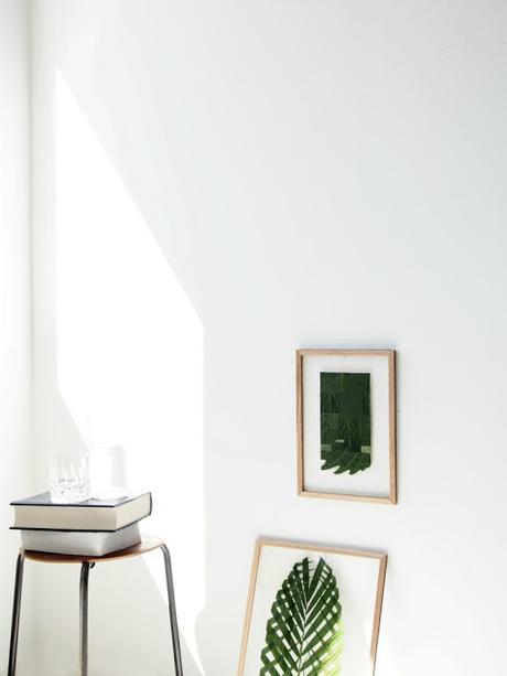 DIY: Cuadro con una hoja