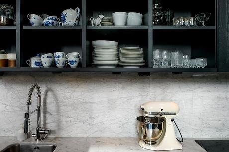 Cocina en el pasillo