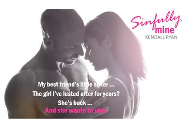 Portada Revelada: Sinfully mine by Kendall Ryan