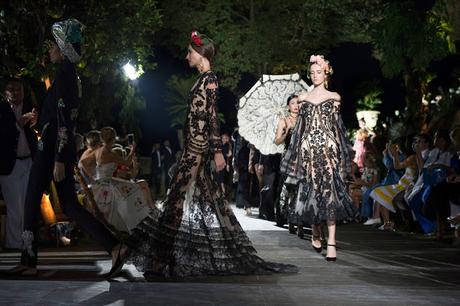 DOLCE & GABBANA: ALTA MODA FW2015 SUEÑO DE UNA NOCHE EN PORTOFINO