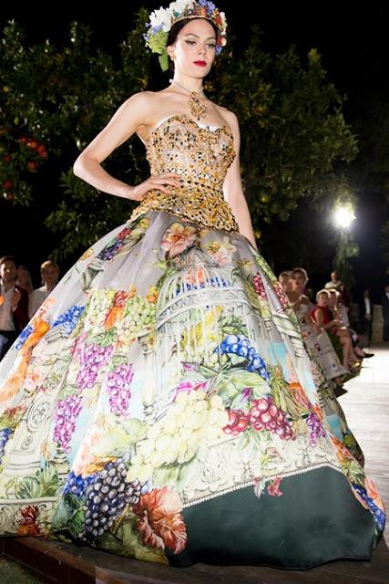 DOLCE & GABBANA: ALTA MODA FW2015 SUEÑO DE UNA NOCHE EN PORTOFINO