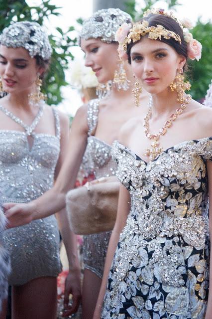 DOLCE & GABBANA: ALTA MODA FW2015 SUEÑO DE UNA NOCHE EN PORTOFINO