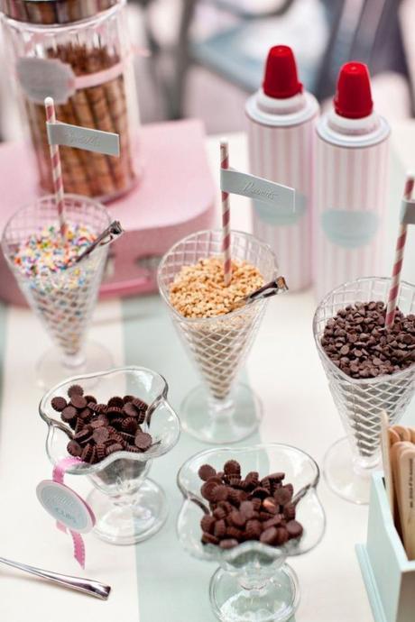 Toppings helados