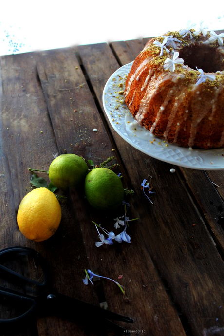 Lemon Lime pistachio bundt cake #BundtBakers