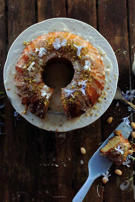 Lemon Lime pistachio bundt cake #BundtBakers