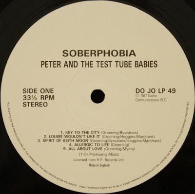 Peter and the test tube babies -Soberphobia -Lp 1987