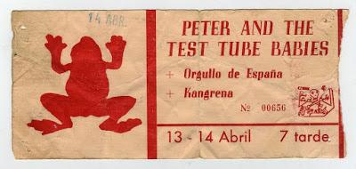 Peter and the test tube babies -Soberphobia -Lp 1987