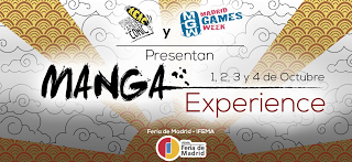 Manga Experience también estará presente en la Madrid Games Week 2015