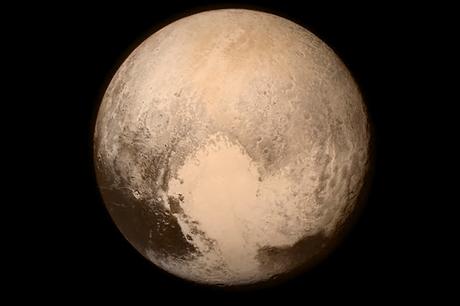 Plutón retratado por la New Horizons