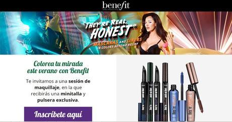 Visita la Boutique Benefit en Madrid y #coloreatumirada