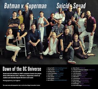 Una Superfoto! Mira lo que hicieron los elencos de Suicide Squad y Batman V Superman