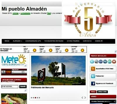 Estamos de V Aniversario en este blog: GRACIAS A TODOS