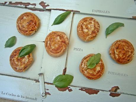 Espirales de Pizza integrales