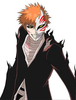 Kurosaki en su bankai, de Bleach