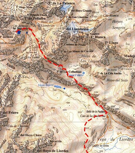 REFUGIO COLLADO JERMOSO DESDE PANDETRAVE REFUGIO COLLADO JERMOSO DESDE PANDETRAVE