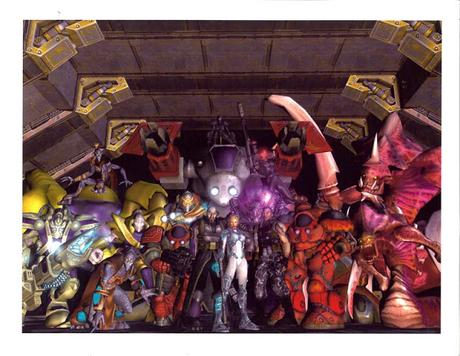 Folleto de la Blizz Con 2005 para Starcraft Ghost
