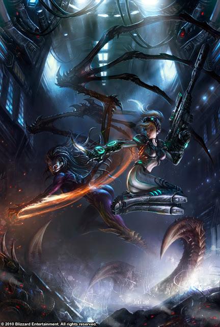 Folleto de la Blizz Con 2005 para Starcraft Ghost