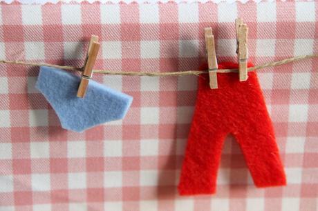 finde frugal: una bandeja para la ropa planchada