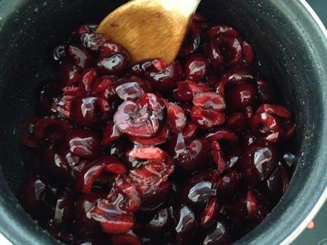 tartas frutas de verano tartas fáciles Tarta de queso y cerezas recetas delikatissen recetas con picotas postres delikatissen cerezas postres 