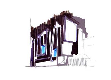DETALLES DE FACHADA: EDIFICIO GIBO DISEÑADO POR A-CERO
