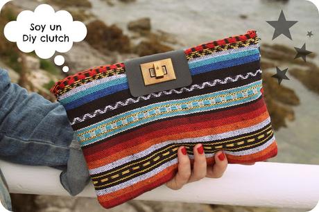 Diy: como hacer un clutch étnico