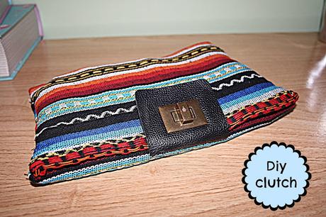 Diy: como hacer un clutch étnico