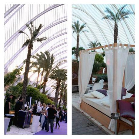 La terraza de L'umbracle