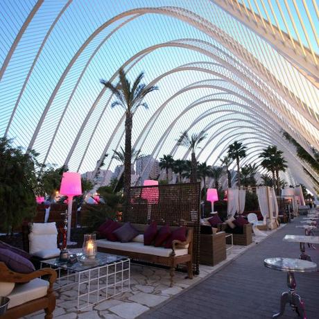 La terraza de L'umbracle