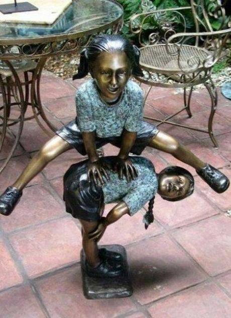 25 fotos de curiosas y estatuas raras