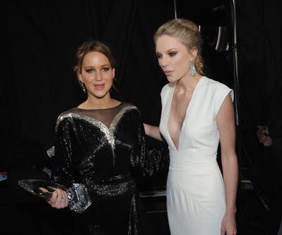 Jennifer Lawrence atrevido mensaje a Taylor Swift