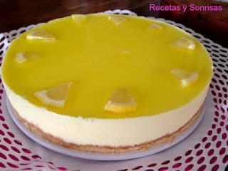 TARTA DE LIMÓN Y QUESO