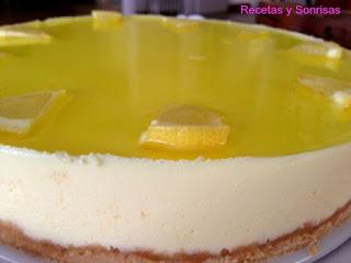 TARTA DE LIMÓN Y QUESO